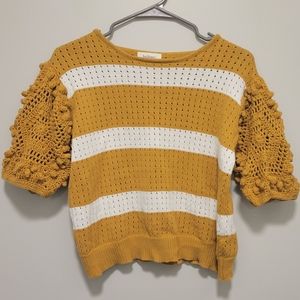 Bohme short sleeve sweater
